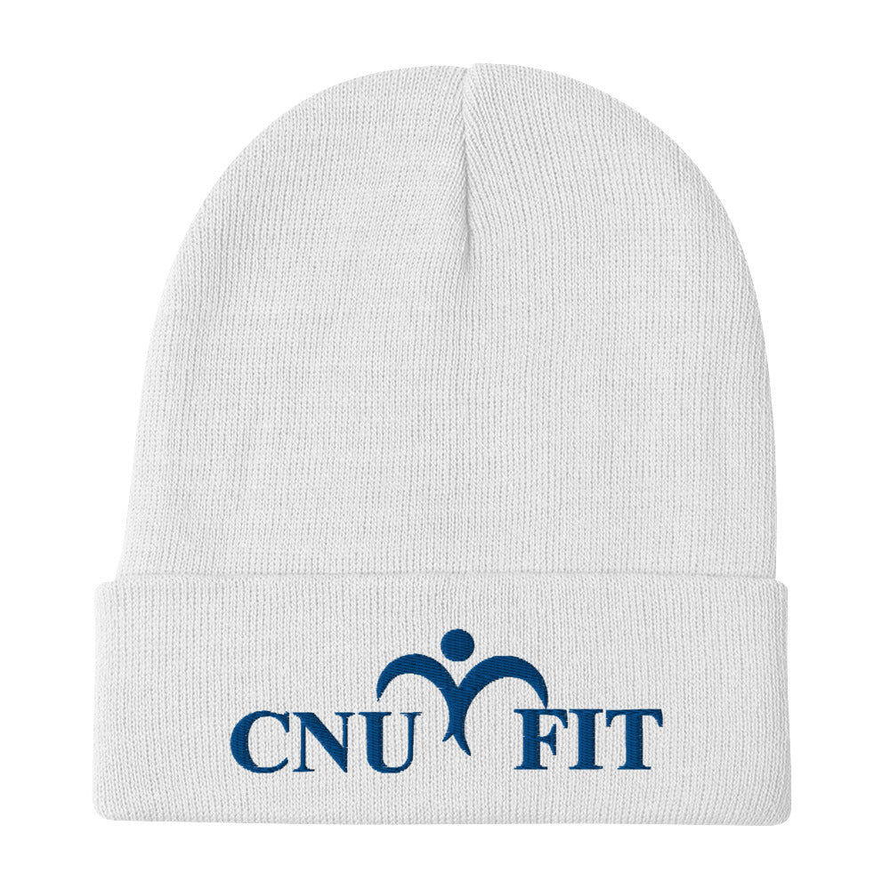 Logo | White | Embroidered Beanie
