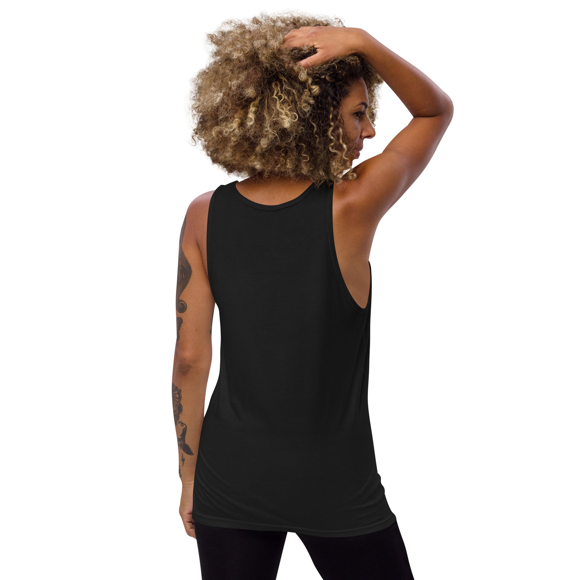 CNU Logo | Black | Unisex Tank Top