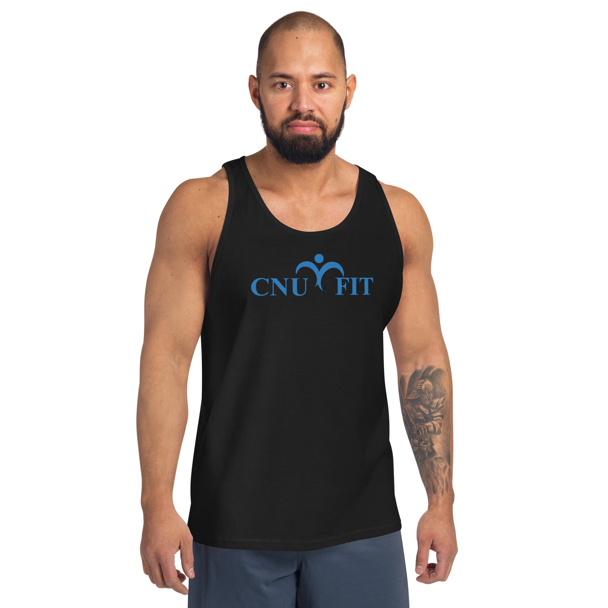 CNU Logo | Black | Unisex Tank Top